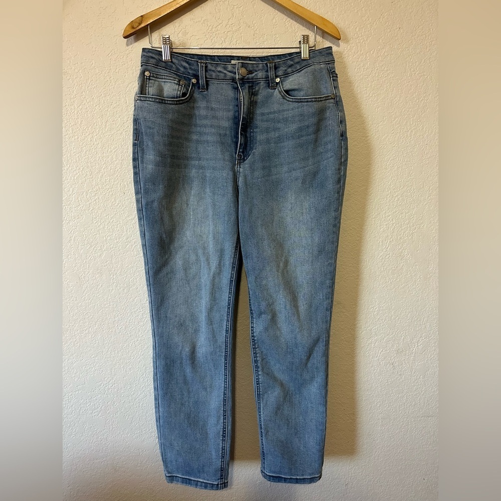 Oat New York Mid Rise Slim fit Light Blue Jeans -Size 12/ 31